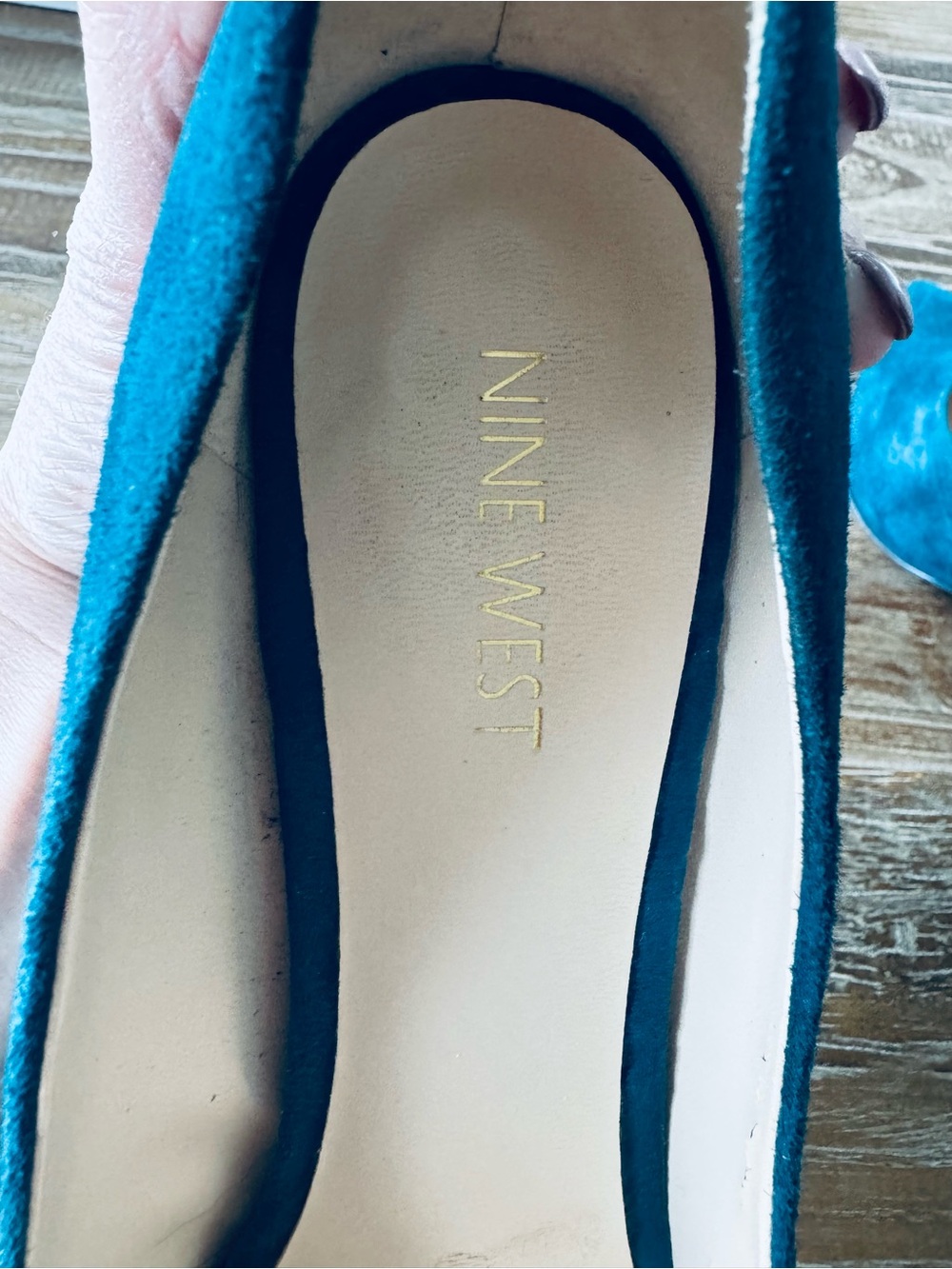 Nine West 4” Suede Stiletto Heels - Picture 4 of 10